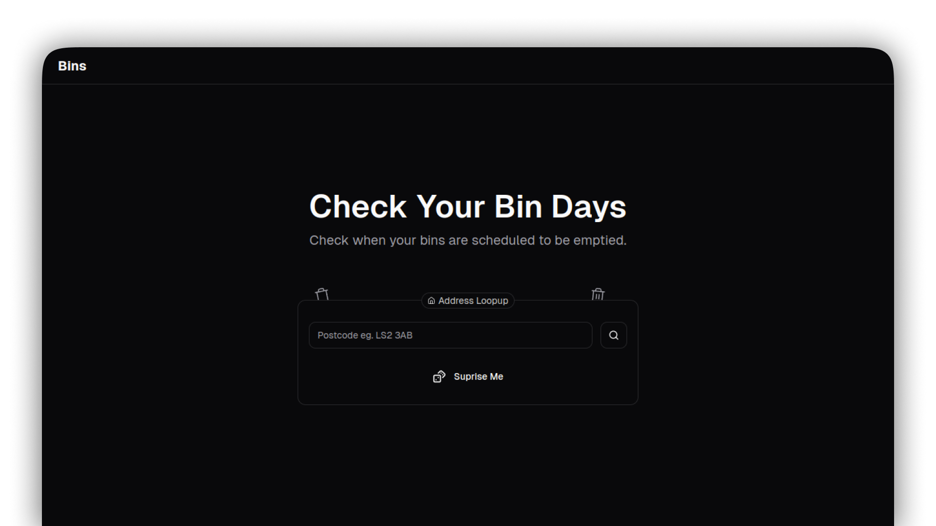 GitHub - imfelixyeung/bins: Leeds Bin Dates API